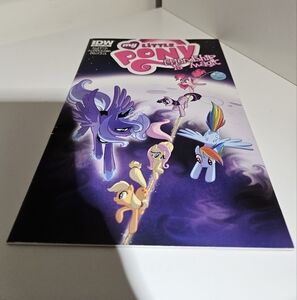 My Little Pony Comic with Purple and Pink Cover 2013